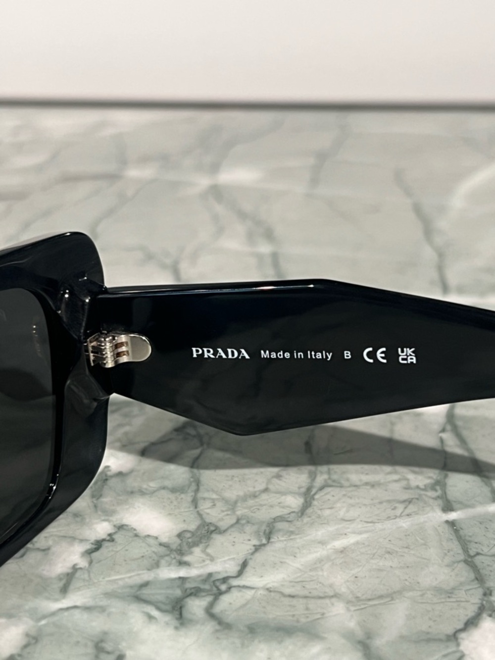 Prada Black Oversized Square Sunglasses - Picture 3 of 8